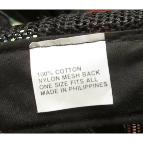 Mesh trucker Skater Cap  NEW True Vtg 90s CATERPILLAR CAT TRACTOR EMBROIDER OSFA - Picture 4 of 4